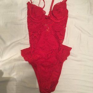 Vintage Victorias Secret Teddy Lingerie
